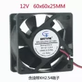 Dc Dc 12v 24v 6cm Cm Cm 60mm 60x60x25 6025 Brushless Cooling Fan