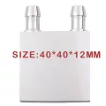 Water Cooling Heatsink Block Waterblock Liquid Cooler Universal 40mm*40mm/80mm/120mm/200mm For Pc Cpu Gpu Sb North Bridge-Screws