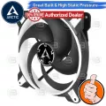 [CoolBlasterThai] ARCTIC PC Fan Case BioniX P140 Black-White Pressure-optimised with PWM PSTsize 140 mm. ประกัน 10 ปี