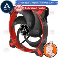 [CoolBlasterThai] ARCTIC PC Fan Case BioniX P140 Red Pressure-optimised with PWM PSTsize 140 mm. ประกัน 10 ปี