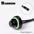 Barrow G1/4 10k Black Silver Temperature Water S Sealing Plug Water Cooling Pc Application Accessories Water Fitting Tcwd-V1
