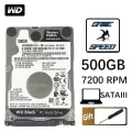 WD BLACK 500G 2.5 "SATA III Internal Hard Disk Drive 500GB Gaming Game HD HD HardDisk 32m 7mm 7200 RPM for Notebook Laptop