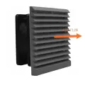 Industrial Axial Fan Exhaust Fan Air Filter Ventilation Dust Circulation Cooling System 110 220v Dual Voltage Ac Fan Filter