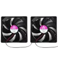 4pcs 120mm 120x25mm 12v 4pin Dc Brushless Pc Computer Case Cooling Fan 1800prm Cooling Radiator Ventilador Pc Cooler Master