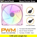 Darkflash 4pin Pwm 5v 3pin Argb Computer Heatsink Cooler Radiator 12cm Cooling Fan For Chassis Pc Case Water Cooling Accessories