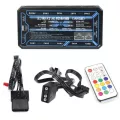 Xt-Xinte 120mm Rgb Pc Cooler Fan Remote Controller Case Controller 10 Ports 2 Led Strip Lights For Computer Silent Gaming Case