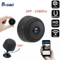 Becao 1080P Wifi Mini Camera, Home P2P Camera WiFi, Night Vision Wireless Surveillance Camera, Remote Monitor Phone