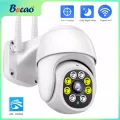 Becao กล้อง IP กล้อง Wifi กลางแจ้ง 1080P AI การติดตามอัตโนมัติกล้องรักษาความปลอดภัย ONVIF สี Night Vision เสียงการเฝ้าระวังกล้องวงจรปิด