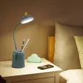 Desktop lamp Modern style light -based lamp, LED lamp, built -in battery, providing high brightness, energy -saving, easy to fold The bending lamp can be used with the USB that puts the pen.