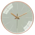 12 นิ้ว 30 ซม. ห้องนั่งเล่นห้องนอนนาฬิกาที่ทันสมัยเรียบง่ายสร้างสรรค์แฟชั่นนาฬิกาสีทึบพิเศษนาฬิกาควอทซ์ที่เงียบสงบ TH34014