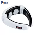 Becao Electric Pulse เครื่องนวดหลังและคอความร้อนอินฟราเรดเครื่องมือบรรเทาอาการปวดการดูแลสุขภาพผ่อนคลาย