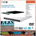 NEO USB3.0เครื่องอ่าน-เขียนดีวีดีพกพาALUMINIUM TRAY LOADปกติ2490บาทDVD-RW EXT/READ SPEEDDVD+RW 8X /CD-R 24X WRITE SPEED