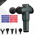 HY จัดส่งฟรี ปืนนวดกล้ามเนื้อ massage gun  ปืนไฟฟ้านวด ปืนนวดฟิตเนส ปืนนวด เอ็นความถี่สูงปืนนวดไฟฟ้าออกกำลังกายกายภาพบำบัด