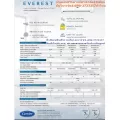 CARRIERเครื่องปรับอากาศ19,000บีทียูEVERESTเบอร์5NONน้ำยาR32INVERTERสินค้าเครื่องใหม่ไปตัดเงินสดมาไม่รับคืนเปลี่ยนทุกกรณี