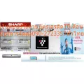 SHARPเครื่องปรับอากาศ19000บีทียูAHXPWMBฆ่าเชื้อโรคJ-TechฟอกอากาศPM+Inverterฆ่าไรฝุ่นPlasmaClusterเบอร์5ฆ่าแบคทีเรียR32