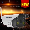 VStarcam กล้องวงจรปิดภายนอกอาคาร 1080P รุ่น C18S ความละเอียด 2 ล้านพิกเซล Full Color HD กันน้ำ IP66 กันแดดกันฝน กันฝุ่น มองเห็นภาพกลางคืนชัดระบบไร้สาย