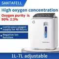 1-7L/min ออกซิเจนในครัวเรือน Concentrator ผู้สูงอายุออกซิเจน Inhaler ขนาดเล็กแบบพกพาออกซิเจน Concentrator