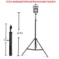 ที่ยึดเครื่องวัดอุณหภูมิอินฟราเรดโดยเฉพาะ 2.1 ม. ปืนวัดอุณหภูมิพื้นขาตั้งกล้องส่องทางไกลที่ใช้ได้