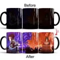 350ml Naruto Vs Itachi Mug Color Changing Mugs Creative Heat Reveal Magic Ceramic Coffee Tea Cup For Boy