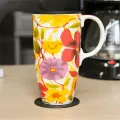 New High 1 Pcs Large Capacity Creative Custom Painted Mug Ceramic Cup Coffee Mugs Multiple Pattern Selectable Car Cups