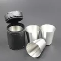 Hot Outdoor Camping Cup Tableware Travel Cups Set Stainless Steel Cover Mug Drinking Coffee Tea Beer With Case