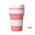 350ml Coffee Mugs Travel Collapsible Silicone Cup Folding Water Cups Bpa Free Food Grade Ware Mug Tea Coffee Cups