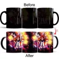 1pcs New 350ml Anime Heat Temperature Sensitive Coffee Mug Color Cartoon Anime Mug Creative Tea Milk Ceramic Cup