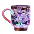 New Exotic Led Colorful Flashing Mugs Dragon Wine Cup Wedding Bar Celebration Glowing Cup Toys
