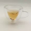 Heat Resistant Double Wall Glass Coffee Mug Creative Sexy Heart Love Shaped Coffee Cup/mugs For Tea/milk/water/beer
