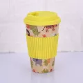 300ml 450ml 500ml Coffee Mug Bamboo Cup Outdoor Travel Mug Cup Portable Milk Cup With Cover Office Mug