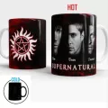 1pcs New 350ml Supernatural Color Changing Mug Ceramic Coffee Milk Tea Cup Best For Family Children Kids Birthday