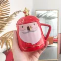 Nordic Cup Korean Style Mugs Cup Cartoon Coffee Mugs Creative Santa Claus Cup Milk Mugs Lovers S