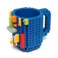 350ml Creative Coffee Mug Travel Cup Kids Adult Cutlery Lego Mug Drink Mixing Cup Dinnerware For Child