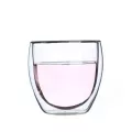 1pc Double Wall Glass Coffee/tea Cups And Mugs Beer Coffee Cup Handmade Drink Mug Tea Mugs Transparent Drinkware