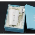 New Bone China Twelve Constellation Ceramic Mug Real Gold Water Cup With Spoon Business Coffee Cup