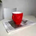 Retro Creative Ceramic Art Cup Nordic Ins Personality Coffee Cup Home Large Capacity Breakfast Mug Handgrip Kawaii Mug