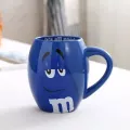 New 600ml Mm Beans Coffee Mugs Tea Cups And Mugs Cartoon Cute Mark Large Capacity Drinkware S