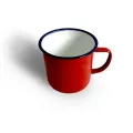 500ml Retro Coffee Mug Personalized Tea Mugs Enamel Cup Office Mug Printed Coating Enamel Drinkware Suitable For Family