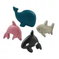 PlanToys SEA LIFE SET ของเล่นไม้ตุ๊กตาสัตว์ทะเล เสริมสร้างพัฒนาการและทักษะการเรียนรู้ สำหรับเด็กอายุ 1 ขวบ ขึ้นไป