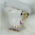 Cartoon Beauty The Beast Teapot Mug Mrs Potts Chip Tea Pot Cup One Set Nice Birthday For Woman