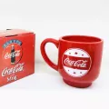 Creative Coffe Cups Ceramic Red Beer Mug Coke Shape Cola Cup Coffee Coffee Cup For Travel Friends Gits