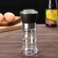 1pcs Salt Pepper Mills Manual Strong Grinder Seasoning Bottle Pepper Grinder Solid Wood Pepper Mill Kitchen Cooking Tools Txtb1