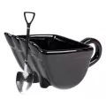 Creative Excavator Coffee Cup Funny Coffee Cup Spoon With Spade Shape For Friends Get Together And Drink Coffee