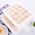 5pcs Pearl Wool Eggs Tray Wrapping Egg Holder Quakeproof Quail Eggs Box Without Paper Box Shock Proof Foam Egg Tray White