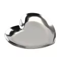 Nordic Home Decoration Accessories Serving Tray Metal Heart-Shaped Ring Necklace Jewelry Storage Organizer