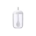 Spice Bottle Seasoning Box Glass Bottle Sault Sugar Jar With Spoon Bbq Baking Oil Cruet Seasoning Kettle Kitchen Accessories 1pc