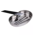Dental Stainless Steel Medical Tools Storage Tray Dish Nail Tattoo Medical Device Supplies Storage Case Kitchen Tools