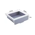 Under-Drawer Storage Boxes Self-Adhesive Sundries Stationery Storage Box School Pen Holder Case Container Kitchen Desk Organizer