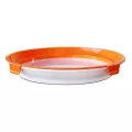 Food Preservation Tray Reusable Plastic Keeping Fresh Spacer Container Refrigerator Microwave Kitchen Food Storage Plates