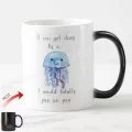 Funny Novelty Friendship S For Best Friends If You Got Stung By A Jellyfish I Would Totally Pee On You Coffee Mug Tea Cups